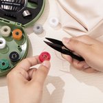 Kit di strumenti per il cucito personalizzato con 1-10 nomi Accessori da viaggio Regalo di compleanno e anniversario per gli appassionati di cucito