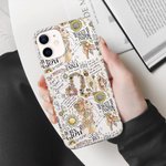 Personalisierte Sternzeichen Konstellation Telefon Fall für iPhone mit Namen und Datum Geburtstag Geschenk für Horoskop-Liebhaber