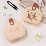 Kit di strumenti per il cucito personalizzato con 1-10 nomi Accessori da viaggio Regalo di compleanno e anniversario per gli appassionati di cucito