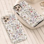 Personalisierte Sternzeichen Konstellation Telefon Fall für iPhone mit Namen und Datum Geburtstag Geschenk für Horoskop-Liebhaber