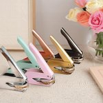 Timbro personalizzato per biblioteca con timbro a secco con testo Set portatile Regalo di compleanno per topo di biblioteca Club del Libro