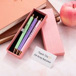 Gepersonaliseerde Inspirerende Balpennen Set van 3 met Kaart Kantoor School Motiverend Stationery Bedankje Cadeau voor Familie Vriend Collega