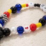 Personalised Handmade F1 Racing Driver Monogram Number Keychain with Beads Racing Events Birthday Gift for Racing Lover