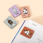 Personalized Cute Cat Design Let Me Mark Here Magnetic Bookmark Clip with Name Birthday Gift for Pet Lover Bookworm