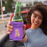 Personalized Life Would Be Boring Without Me Pet Photo Insulated Beer Can Cooler Sleeve with 1-4 Names Birthday Party Gift for Pet Owners