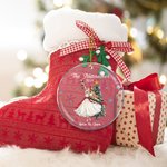 Personlig Nötknäpparen Clara Balettdansör Julprydnad med namn och år Julgransdekoration Balett Recital Present till Ballerina Girl