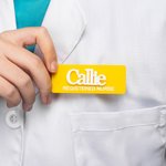 Badge magnétique en acrylique multicolore personnalisé avec nom en 3D Cadeau d'anniversaire pour personnel médical Médecin Infirmière