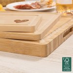 Personalized Engraved Heart 2 Names Charcuterie Cutting Board with Juice Groove Housewarming Wedding Gift for Family Couple