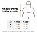 Personalisiertes Cartoon Charakter Geburtsblume Name Kinderschürze mit Tasche und Kochmütze Set Weihnachten Geburtstag Geschenk für Junge Mädchen