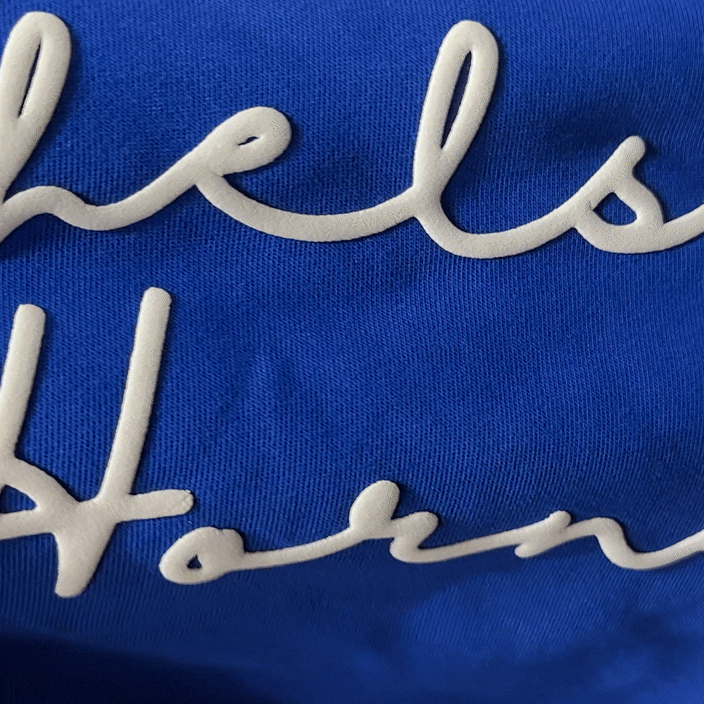 Personifierad Puff Bow-knot Namn Sweatshirt Hoodie T-shirt College Team Club för fotbollsälskare