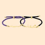 Personalizzato multicolore arabo nome braccialetto regolabile gioielli compleanno islamico musulmano Ramadan regalo per le donne uomini