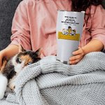 Vaso curvo aislado de 30oz personalizado We're Telling You We're Not Pets con 1-6 gatos perros Regalo de cumpleaños para el dueño amante de las mascot