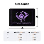 Paillasson personnalisé avec texte pour salon de toilettage Cadeau d'affaires pour toiletteur d'animaux de compagnie