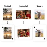 Personalized Photo Playing Cards with Text 54 Card Deck Board Game Party Favor Entertainment Housewarming Gift for Family Friends