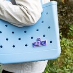 Personalized Multicolor 3d Printed Text Bag Charm Button Accessories for Bogg Team Cheering Gift for Women Girls Cheerleaders