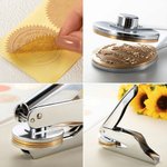 Personalized Book Grows Flowers Library Embossing Stamp Hand Held Embosser with Name and Title Birthday Book Club Gift for Bookworms Readers