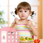 Personalisierte Sterne Initial Name Edelstahl Kind Kleinkind Messer Gabel Löffel Besteck Set mit Cartoon Fall Geburtstag zurück zu Schule Geschenk für Jungen Mädchen