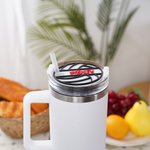 Personlig basketboll fotboll baseboll volleyboll tumbler namnplatta lock topplock tillbehör för Stanley Tumbler födelsedagspresent för sportälskare