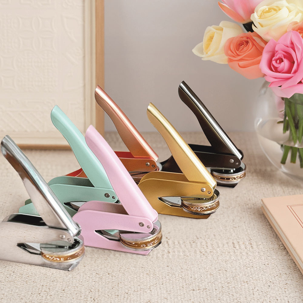 Craspire Embosser Stamp Graduation Hat Owl From The Library Of Embosser Graduation Hat Hand-Held Embosser Seal Library Stamp For Envelopes Anti-Counterfeiting Letter Paper Serviettes Invitations - View #13