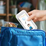 Personalizado Globo Estrella Nombre Acero Inoxidable Niño Cuchillo Tenedor Cuchara Estuche 3 Piezas Cubiertos Set Cumpleaños Vuelta al Cole Regalo para Niño Niña