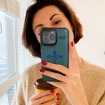 Gepersonaliseerd Kruis Geboorte Bloem Leren Flip Telefoonhoesje voor Apple Samsung met Kaarthouder RFID Blokkering Religieus Doopcadeau voor Christen