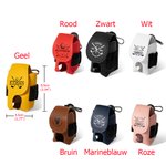 Gepersonaliseerd Meerkleurig Golfclub Ontwerp Golfbal & Teehouder Leren Etui met Naam Riemclip Draagbare Sportaccessoires Cadeau voor Golfspelers