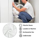 Couverture Douce Personnalisée avec Nom Photo de Visage Motif Animé à Choix  Décoration Maison Cadeau Anniversaire Noël pour Garçons et Filles