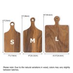 Personalised The Heart of Our Heart Love Key Reversible Charcuterie Cutting Board with Finger Grip Engraved Name Housewarming Wedding Gift for Family