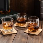 Vasos de Whisky Bourbon Personalizados con Nombre Grabado a Láser Regalo de Cumpleaños Día del Padre para Abuelo Papá Amantes del Whisky