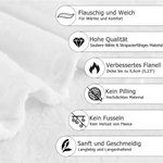 Personalisierte Gesicht Foto Fleece Decke Lustiger Avatar Haus Dekoration Geburtstag Geschenk für Familie Freunde