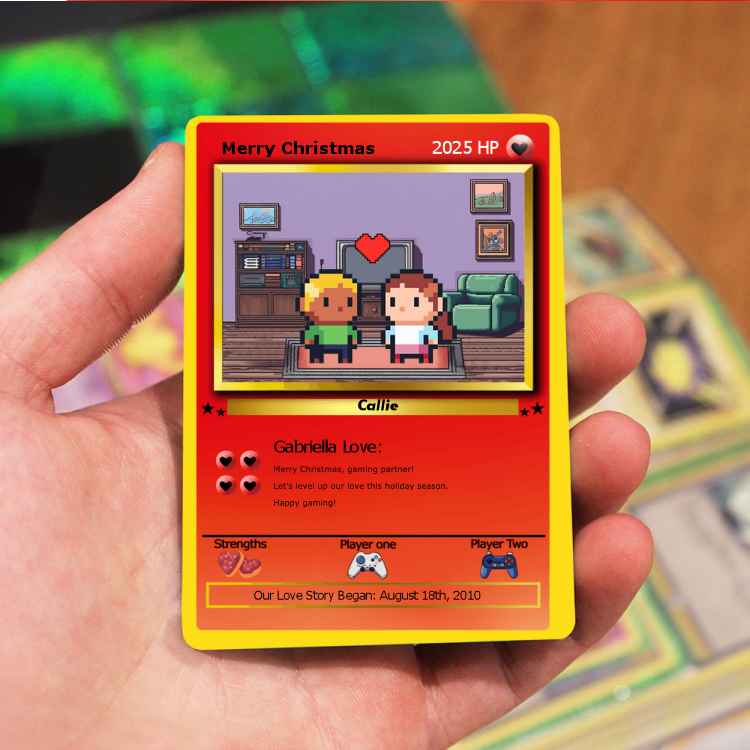 Carte Pokemon Personalizzate - Con Foto E Nome, Regalo Originale - Foto 9