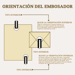 Embosador personalizado con nombre y texto regalo para lectores amantes de los libros bibliotecarios club de lectura