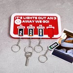 Llavero de pared personalizado en 3D con 4 llaveros Regalo de cumpleaños Aniversario para corredor