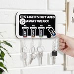 Llavero de pared personalizado en 3D con 4 llaveros Regalo de cumpleaños Aniversario para corredor