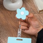Personalizzato carino Daisy ID Badge Buddy Reel con testo Grazie Regalo della settimana dell'infermiere per il personale medico infermieristico
