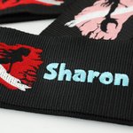 Gepersonaliseerde borduurwerk zeemeermin vlag duiken Tank Band naam label met haak en lus duiken accessoires verjaardagscadeau voor duikliefhebbers