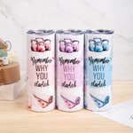 Henkilökohtainen vesivärikuntolaitteet Miksi aloitit 20oz Skinny Tumbler kannella olki motivoiva syntymäpäivälahja harjoitteluvalmentajalle Kuntosali 