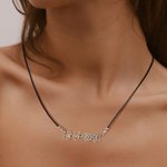 Collier personnalisé 1-8 fleurs de naissance Bijoux de famille Cadeau de fête des mères Cadeau d'anniversaire pour femmes