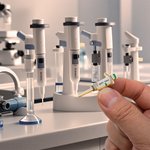 Henkilökohtainen monivärinen mikropipetti muotoinen laboratorio Pin teksti laboratorio valmistumisen kausi lahja kemistit lääkärit