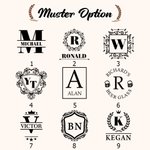 Personalisiertes Monogramm Initiale 490ml Bierglas mit Namen Gravur Henkel Bierkrug Geburtstag Oktoberfest Geschenk für Papa Opa Bierliebhaber