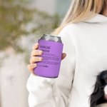 Citation amusante multicolore personnalisée avec nom Cadeau d'anniversaire pour les amis amateurs de bière