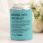 Citation amusante multicolore personnalisée avec nom Cadeau d'anniversaire pour les amis amateurs de bière