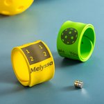 Personalized Pickleball Scorekeeper Wristband  with 3 Magnets Portable Sports Game Scoreboard Counter Tracker Birthday Gift for Pickleball Players