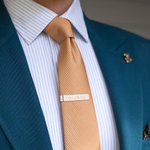 Fermacravatte con incisione personalizzata