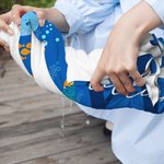 Personalised Quick Dry Ocean World Oversized Microfiber Kid Beach Towel with Initial and Name Summer Travel Essential Gift for Boys Girls