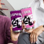 Gant de boxe multicolore personnalisé 20oz avec couvercle et paille Cadeau d'anniversaire pour les amoureux du sport et de la boxe