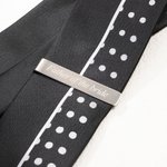 Fermacravatte con incisione personalizzata