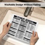 Personalized Excel Shortcut Key Design Non-slip Mouse Pad with Text Desk Accessories Office Gift for Coworker