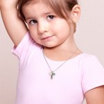 Collier de pierres de naissance pour chaussure de ballet avec initiale gravée Anniversaire Cadeau pour Ballerine