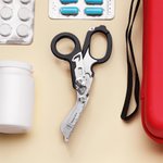 Personalized Foldable Multi-tool Emergency Response Scissors Trauma Shears with Engraved Text and Icon Gift for EMT Paramedics Nurse Medical Staff